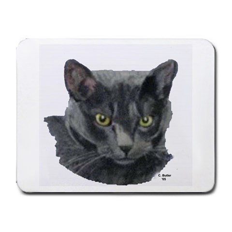 American Shorthair Cat Small Mousepad from UrbanLoad.com Front