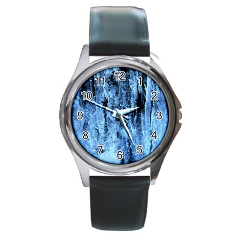 Waterfalls Round Metal Watch from UrbanLoad.com Front