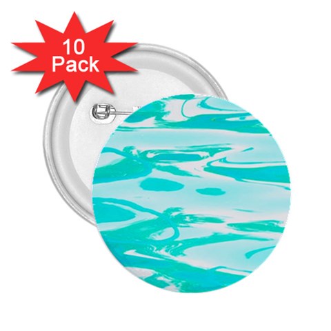 Water 2.25  Button (10 pack) from UrbanLoad.com Front