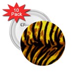 Tiger Pattern 2.25  Button (10 pack)