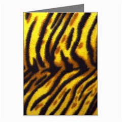 Tiger Pattern Greeting Card from UrbanLoad.com Left