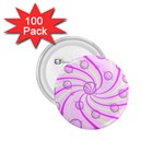 Swirls And Bubbles 1.75  Button (100 pack) 
