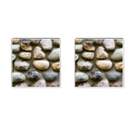 Rock Texture Cufflinks (Square)