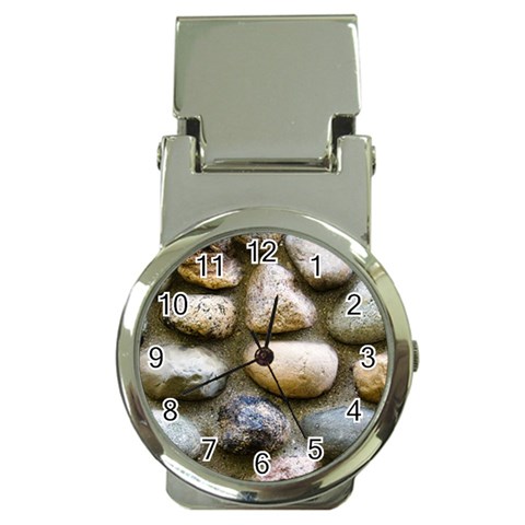 Rock Texture Money Clip Watch from UrbanLoad.com Front
