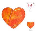 Red Leaf Playing Cards (Heart)