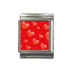 Red hearts Italian Charm (13mm)