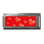 Red hearts Superlink Italian Charm (9mm)