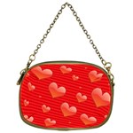 Red hearts Cosmetic Bag (One Side)