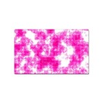 Pink Grunge Sticker Rectangular (10 pack)