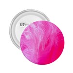 Pink Feather 2.25  Button
