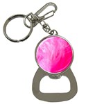 Pink Feather Bottle Opener Key Chain