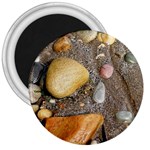 Pebbles on the beach 3  Magnet