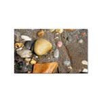 Pebbles on the beach Sticker Rectangular (100 pack)