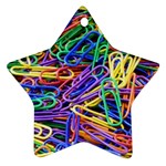 Paper clips Ornament (Star)