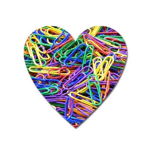 Paper clips Magnet (Heart) from UrbanLoad.com Front
