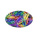 Paper clips Sticker Oval (10 pack)