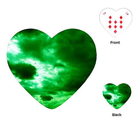 Night Vision Playing Cards (Heart) from UrbanLoad.com Front
