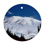 Mount Rainier Ornament (Round)