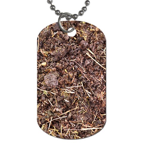 Manure...lol :) Dog Tag (One Side) from UrbanLoad.com Front
