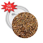 Linen Seeds 2.25  Button (100 pack)