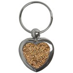Linen Seeds Key Chain (Heart)
