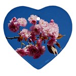 Japanese flowering cherry Ornament (Heart)