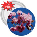 Japanese flowering cherry 3  Button (100 pack)