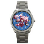 Japanese flowering cherry Sport Metal Watch