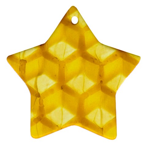 Honeycomb macro Ornament (Star) from UrbanLoad.com Front