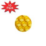 Honeycomb macro 1  Mini Magnet (10 pack) 