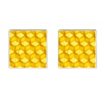 Honeycomb macro Cufflinks (Square)