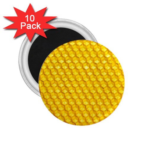 Honeycomb 2.25  Magnet (10 pack) from UrbanLoad.com Front
