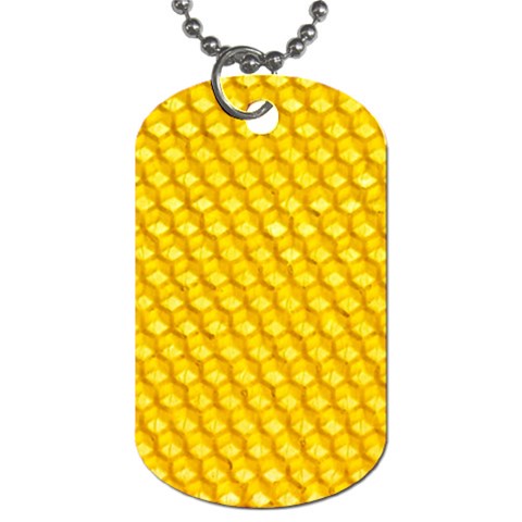 Honeycomb Dog Tag (One Side) from UrbanLoad.com Front