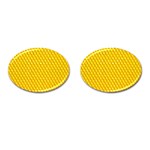 Honeycomb Cufflinks (Oval)