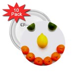 Fruit smile 2.25  Button (10 pack)