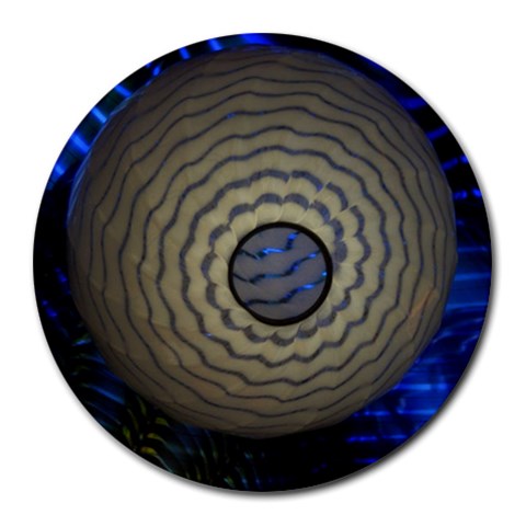 Glass Ball Round Mousepad from UrbanLoad.com Front