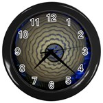 Glass Ball Wall Clock (Black)