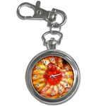 Glass Art Key Chain Watch