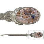 Flowers on the wall Letter Opener