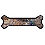Flowers on the wall Magnet (Dog Bone)