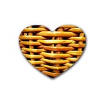 Basket Up Close Heart Coaster (4 pack)