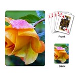 Orange Rose   Playing Cards Single Design