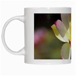 Lotus Flower Long   White Mug