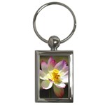 Lotus Flower Long   Key Chain (Rectangle)