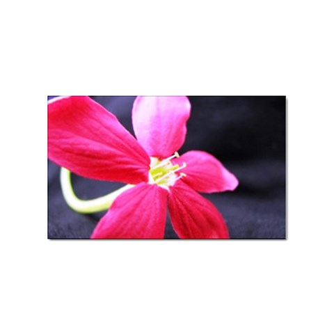 Antina Flower  Sticker (Rectangular) from UrbanLoad.com Front