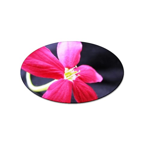 Antina Flower  Sticker Oval (100 pack) from UrbanLoad.com Front