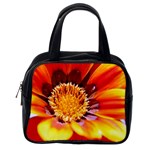 Annual Zinnia Flower   Classic Handbag (One Side)