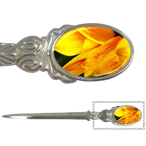 Yellow Sunflower 1   Letter Opener from UrbanLoad.com Front