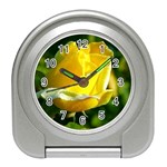 Yellow Rose  Travel Alarm Clock