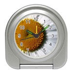 Yellow Daisy Detail  Travel Alarm Clock